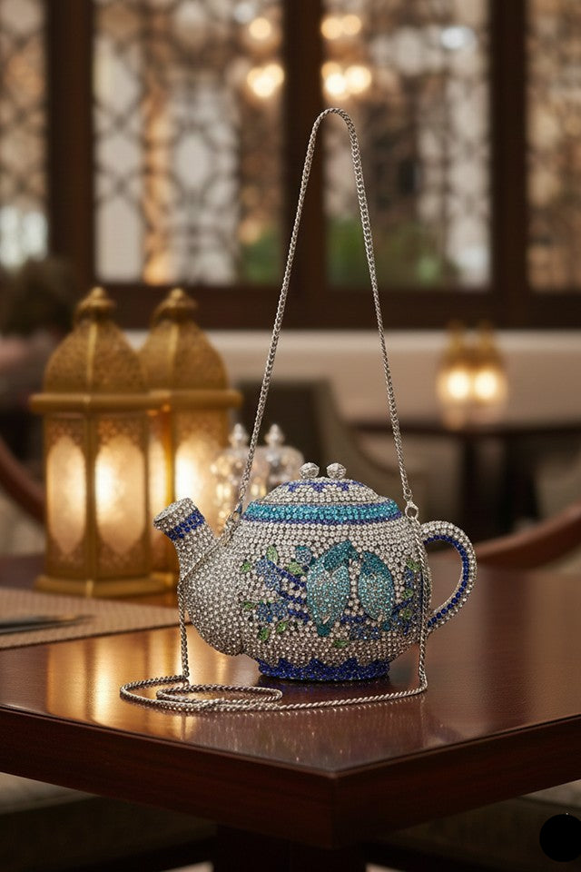 Clutch Cristal Bule Kettle