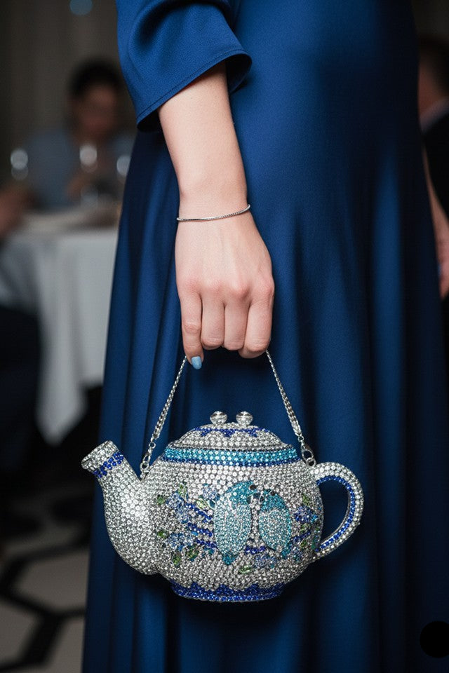 Clutch Cristal Bule Kettle