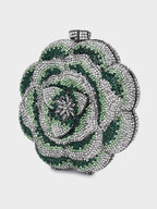 Clutch Cristal Flor Peônia