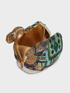 Clutch Cristal Camel