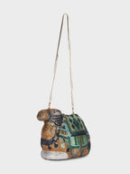 Clutch Cristal Camel