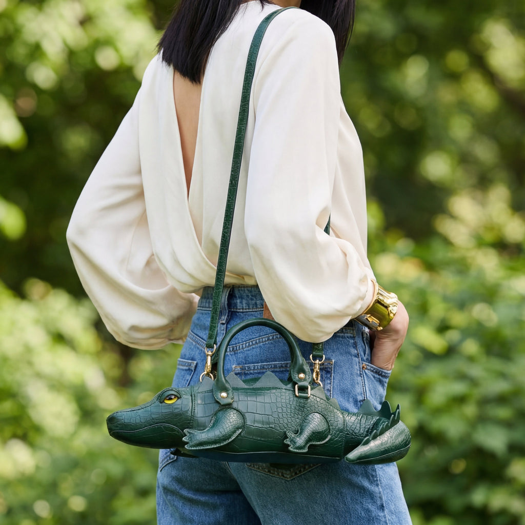 Bolsa Croco Élane