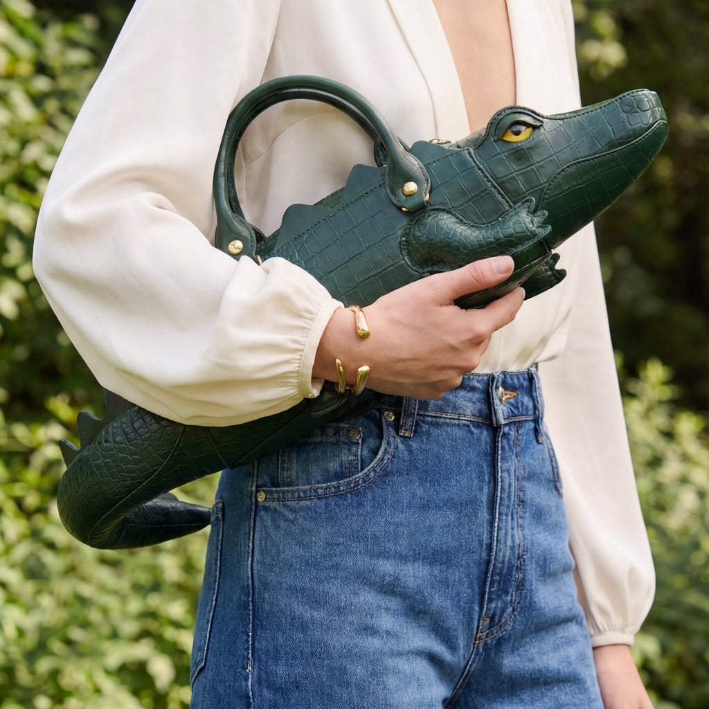 Bolsa Croco Élane