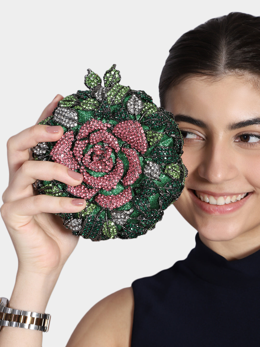 Clutch Floral Carmelita