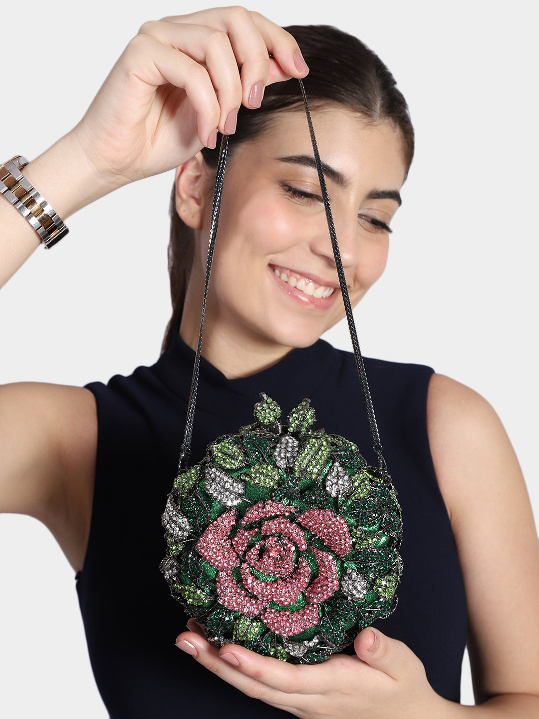 Clutch Floral Carmelita