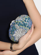 Clutch Cristal Spahire