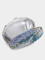 Clutch Cristal Spahire