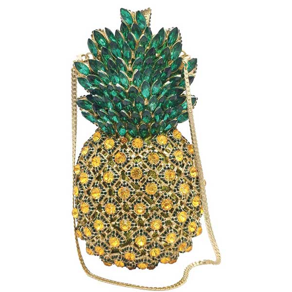 Clutch Cristal Abacaxi
