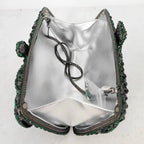 Clutch Cristal Luxury Snake