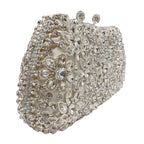 Bolsa de diamante de luxo de alta qualidade, festa de casamento de diamante, bolsa, bolsa de noite, embreagem de cristal