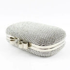Bolsa de Mão Charm Moon G65 para Mulheres, Clutch de Noite com Diamantes Embutidos, Bolsa de Telefone Móvel Faion, Novo Est...