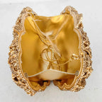 Clutch Cristal Floral Jade