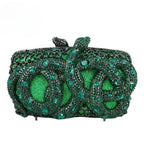 Clutch Cristal Luxury Snake