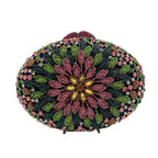 Clutch Cristal Floral Arística