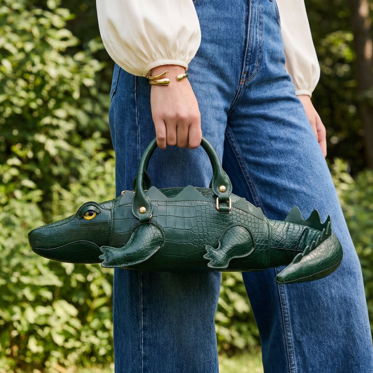 Bolsa Croco Élane
