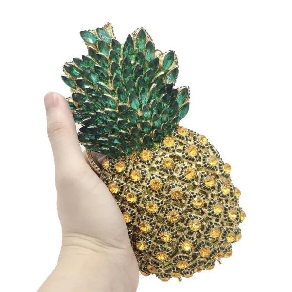 Clutch Cristal Abacaxi