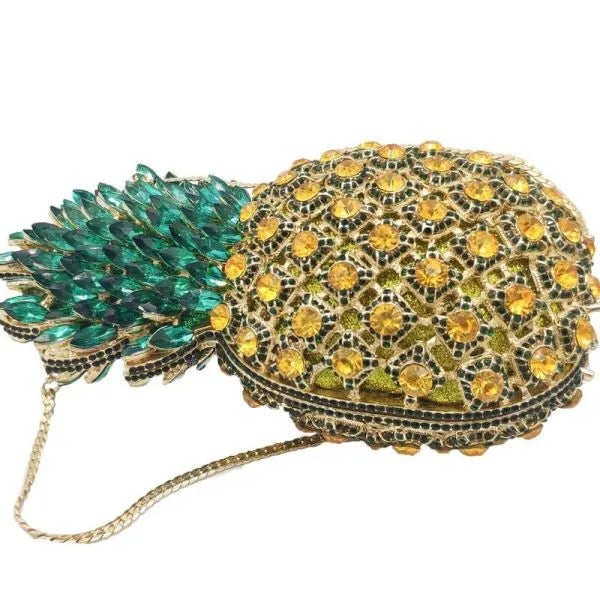 Clutch Cristal Abacaxi